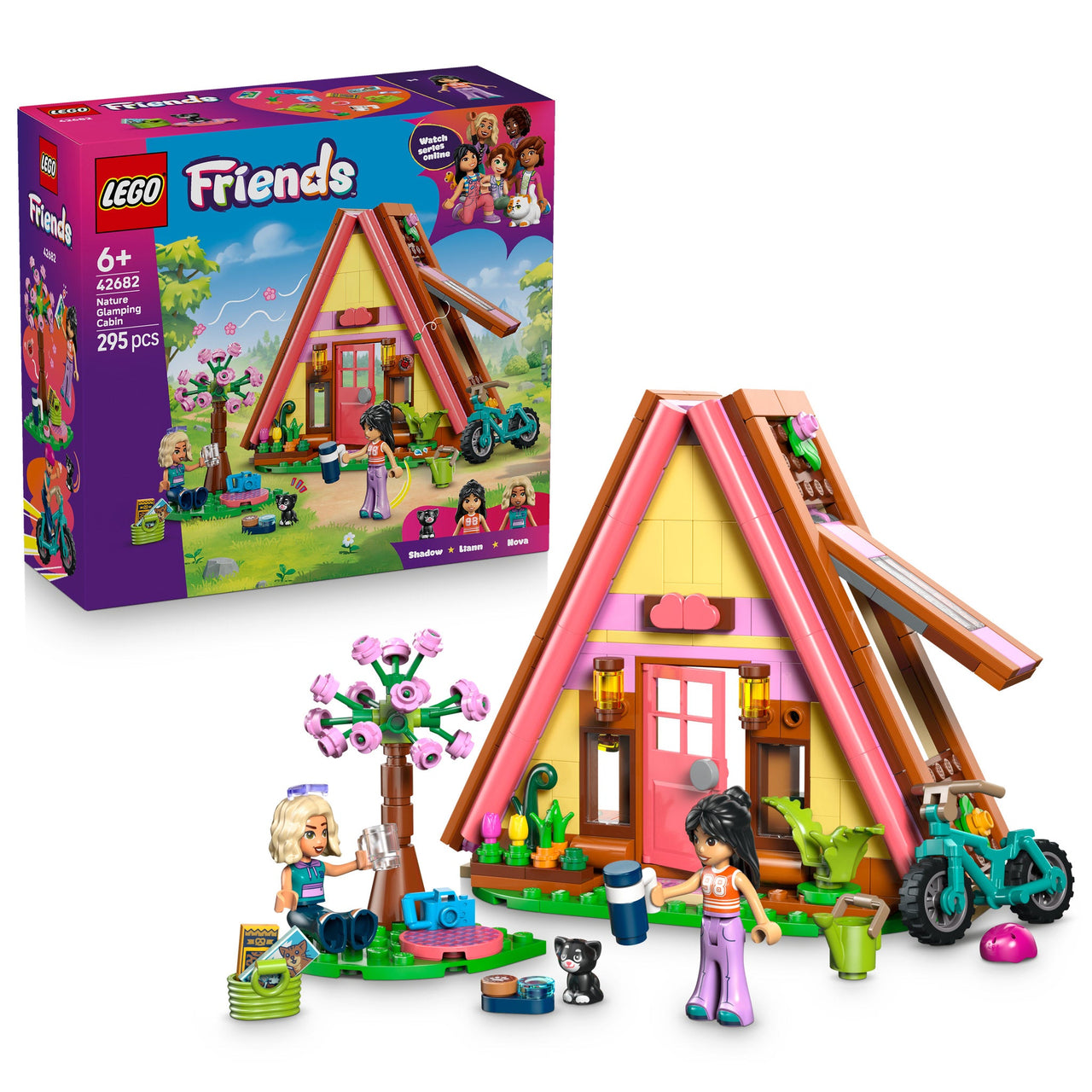 LEGO 42682 Friends Nature Glamping Cabin