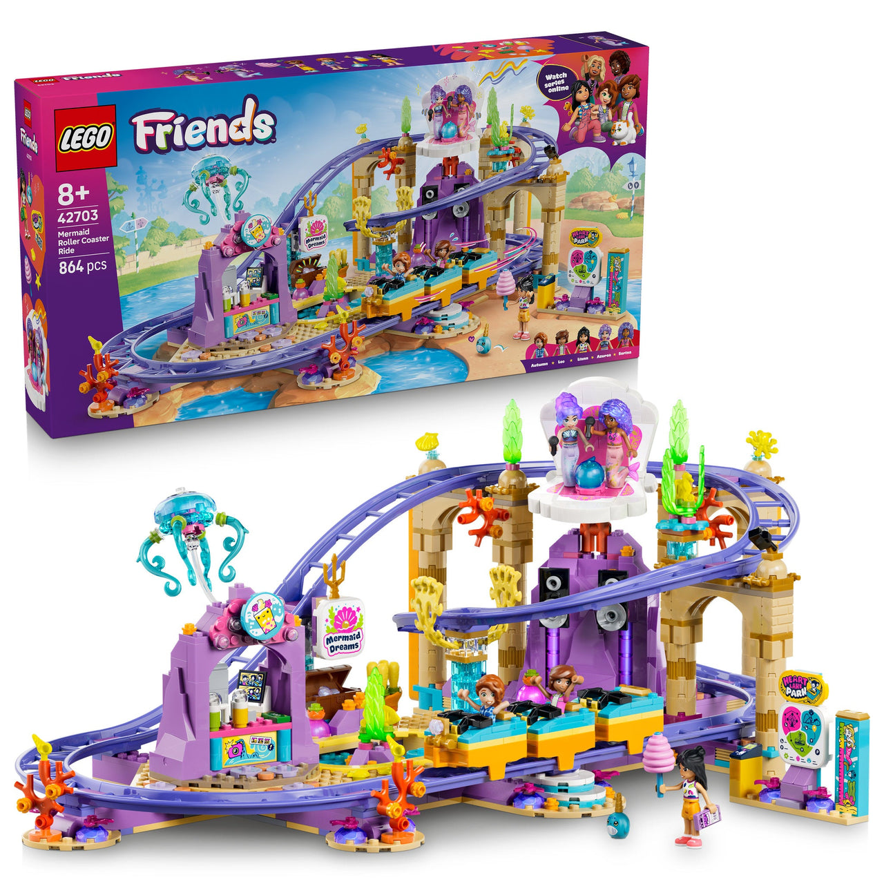 LEGO 42703 Friends Mermaid Roller Coaster Ride