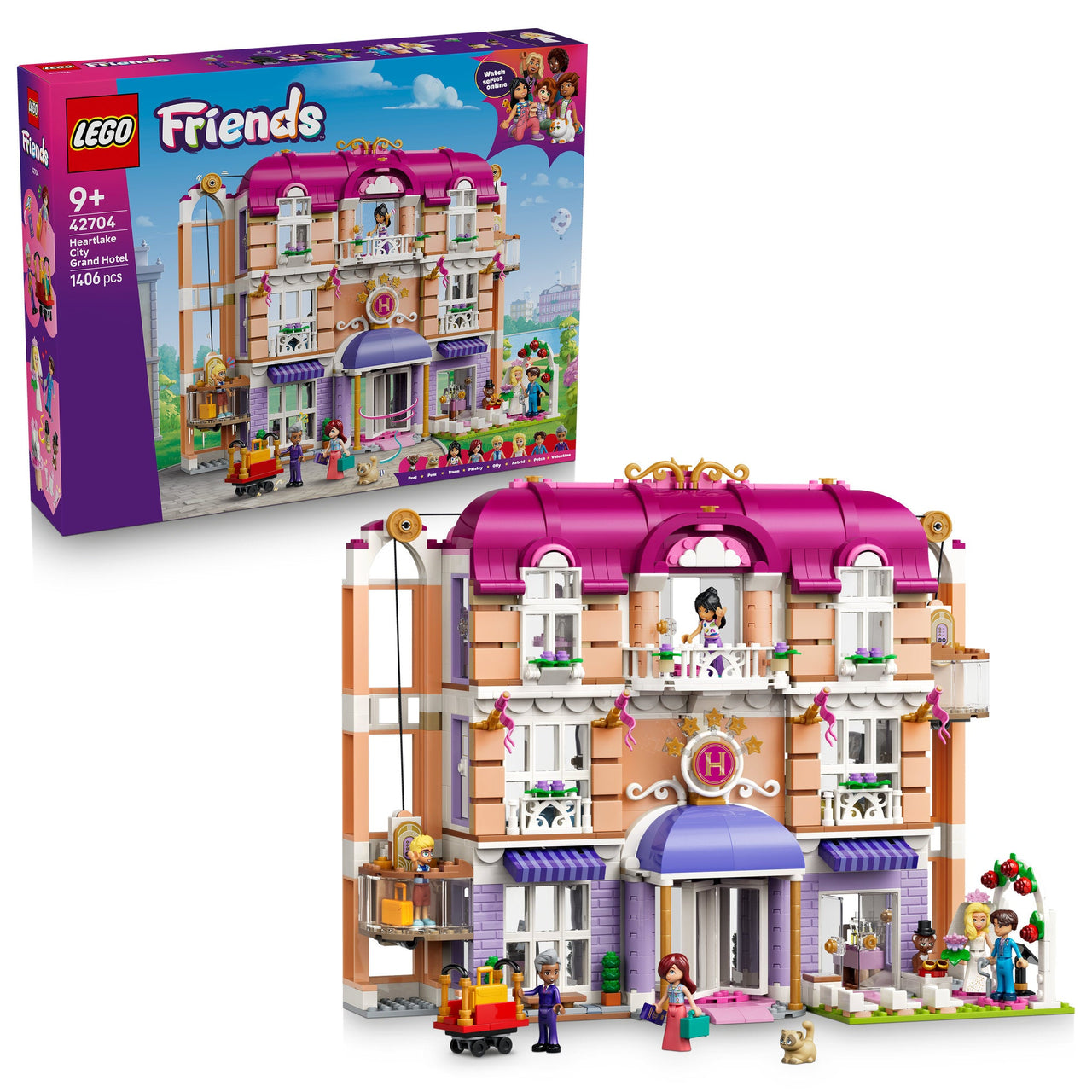 LEGO 42704 Friends Heartlake City Grand Hotel