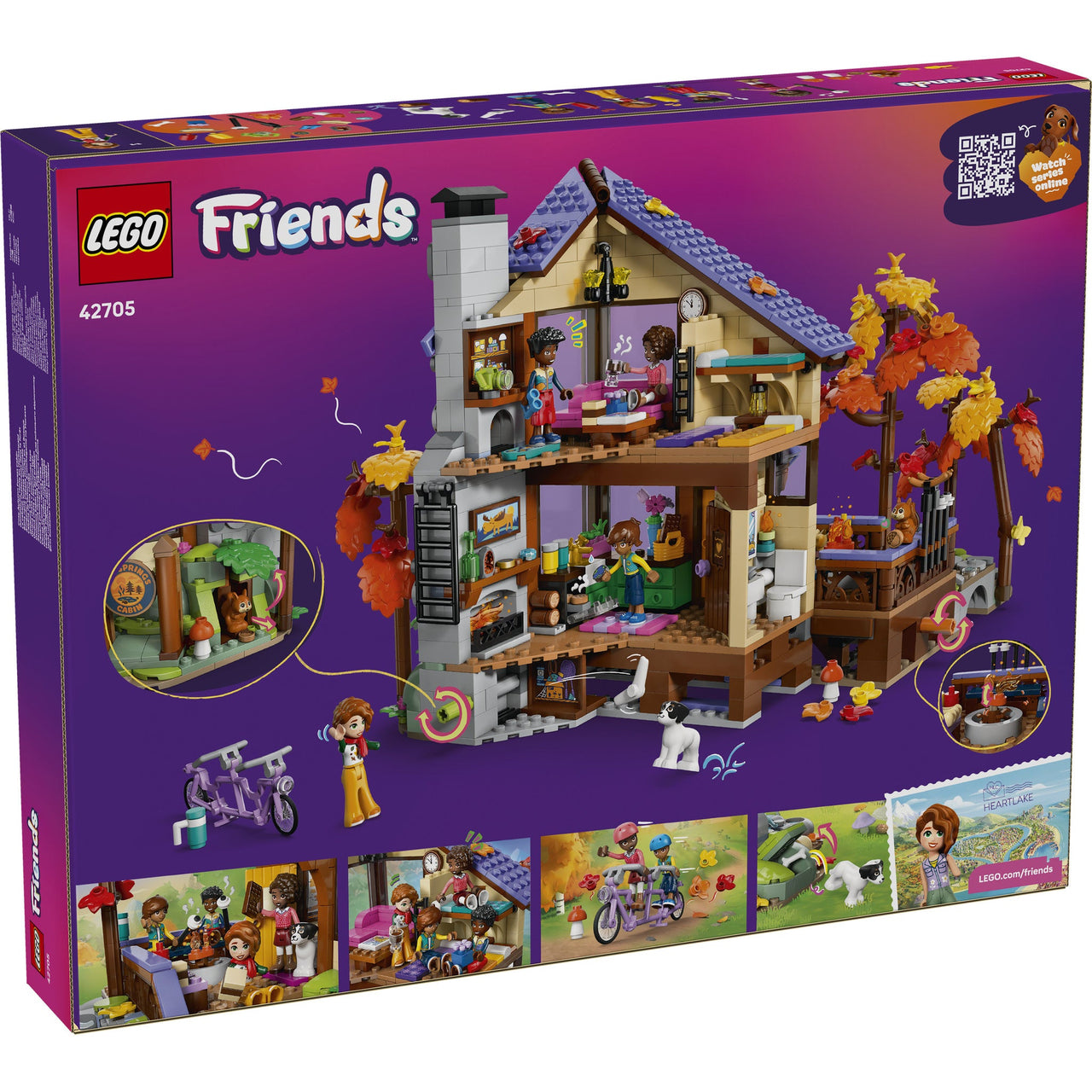 LEGO 42705 Friends Cosy Autumn Forest Cabin