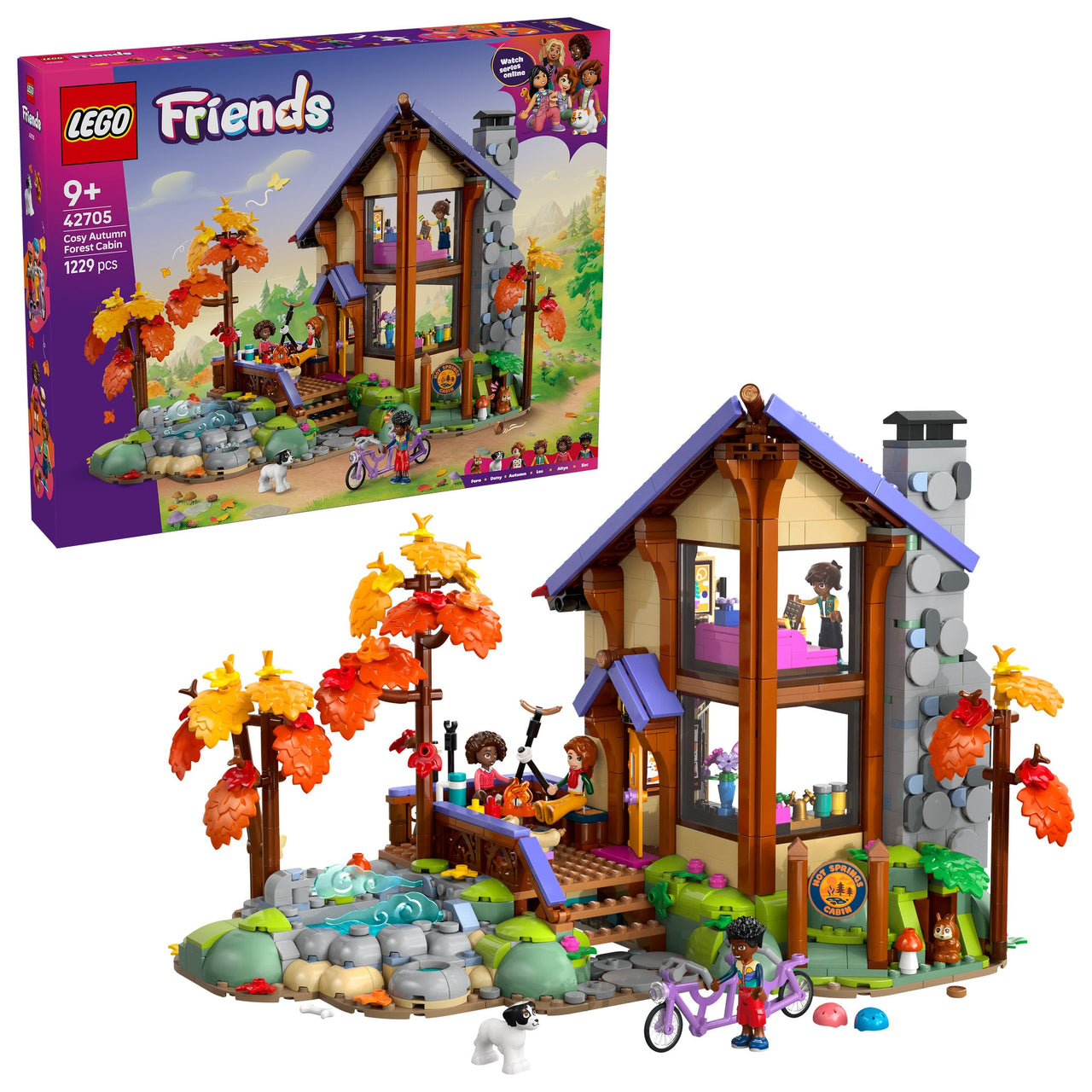 LEGO 42705 Friends Cosy Autumn Forest Cabin