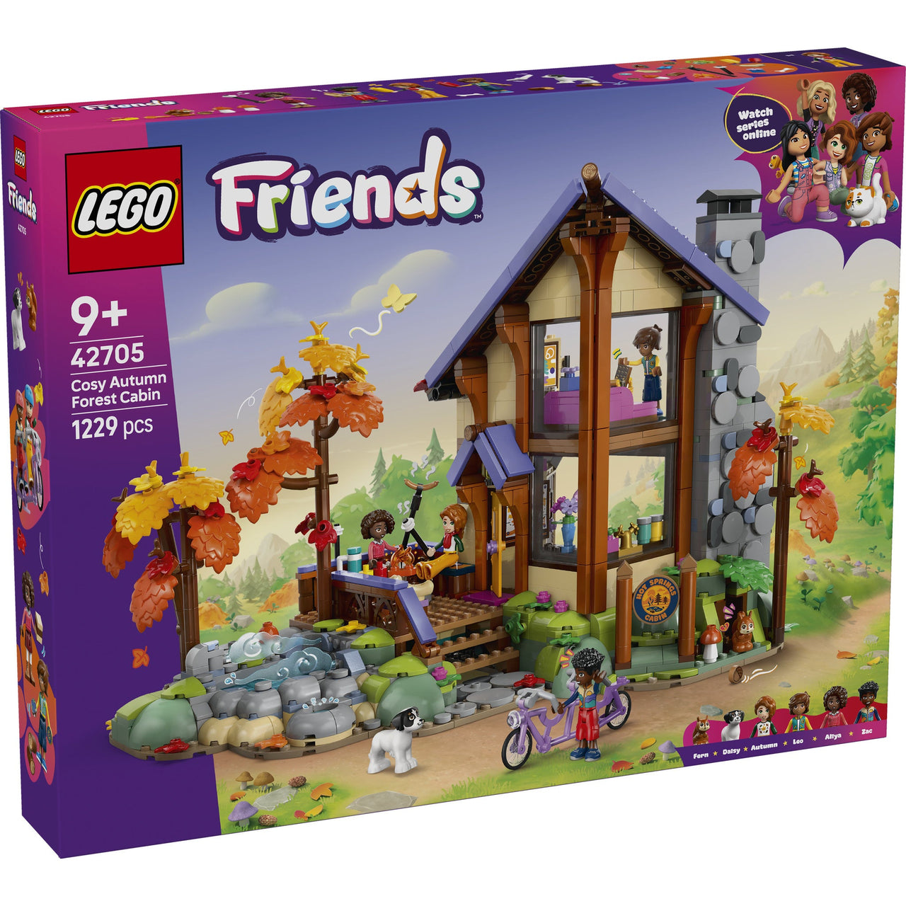 LEGO 42705 Friends Cosy Autumn Forest Cabin