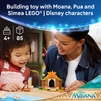 LEGO 43282 Disney Moana Village House & Boat