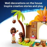 LEGO 43282 Disney Moana Village House & Boat