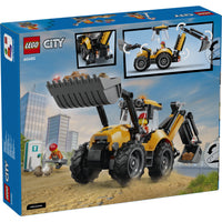 LEGO 60480 City Yellow Backhoe Loader