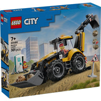 LEGO 60480 City Yellow Backhoe Loader