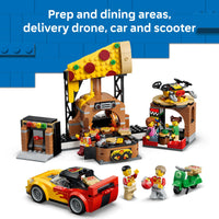 LEGO 60496 City Pizza Delivery Experience With Vehicles