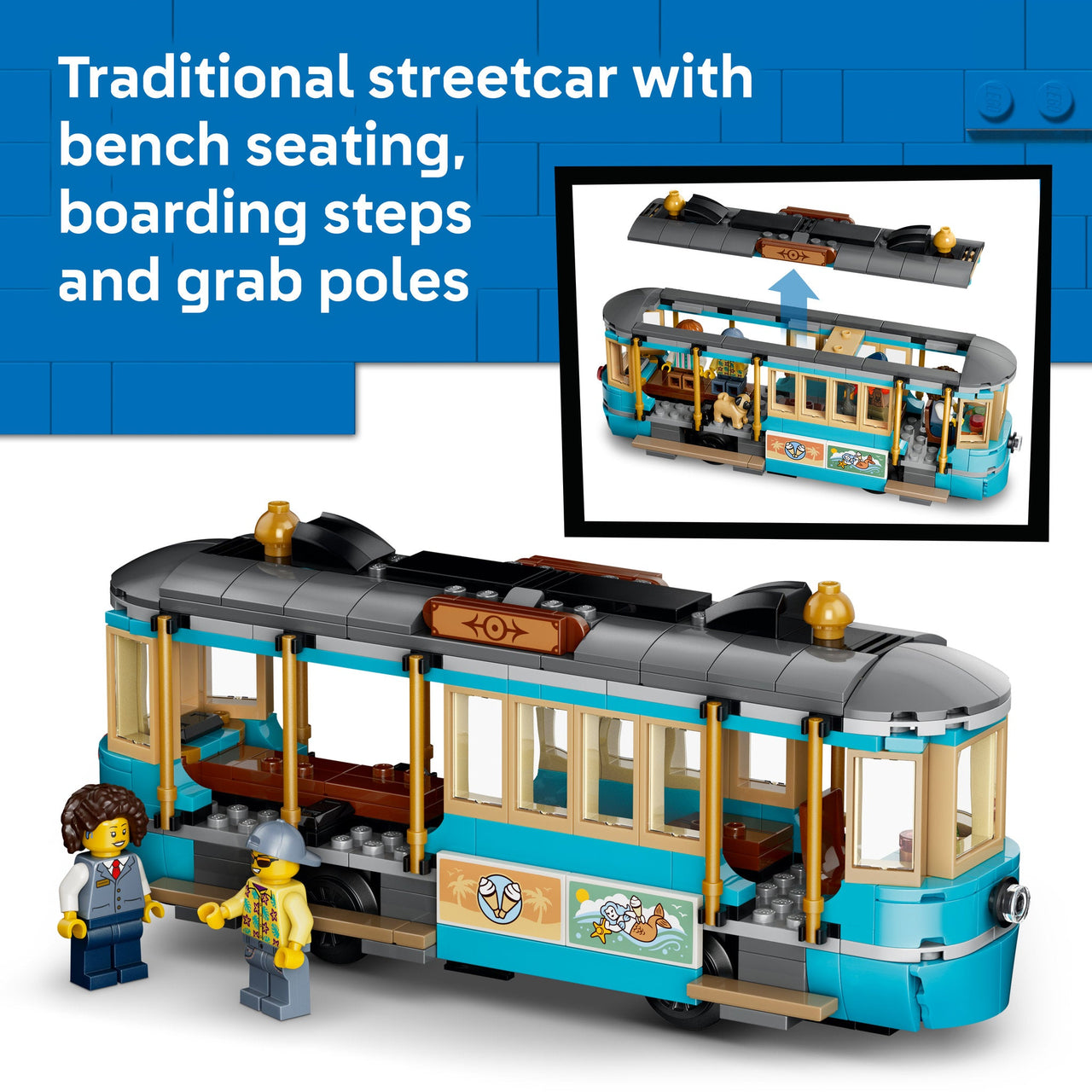 LEGO 60506 City Classic Beach Streetcar
