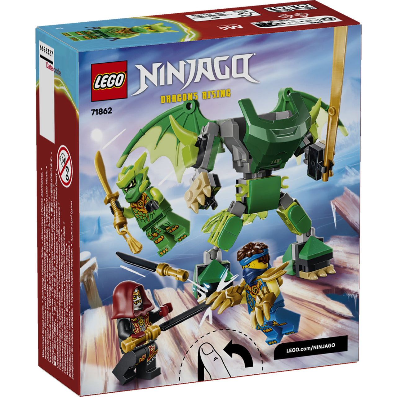 LEGO 71862 NINJAGO Lloyd's Dragon Mech Battle Pack
