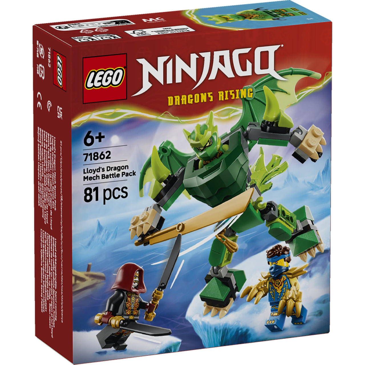 LEGO 71862 NINJAGO Lloyd's Dragon Mech Battle Pack