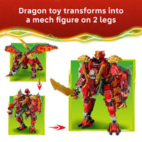 LEGO 71868 NINJAGO Wyldfyre's Transforming Dragon Mech