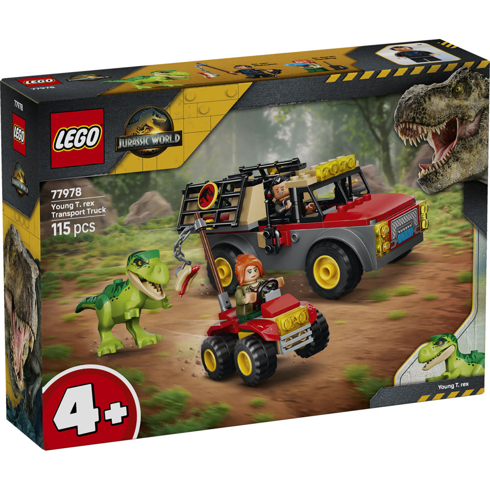 LEGO 77978 Jurassic World Young T.Rex Transport Truck