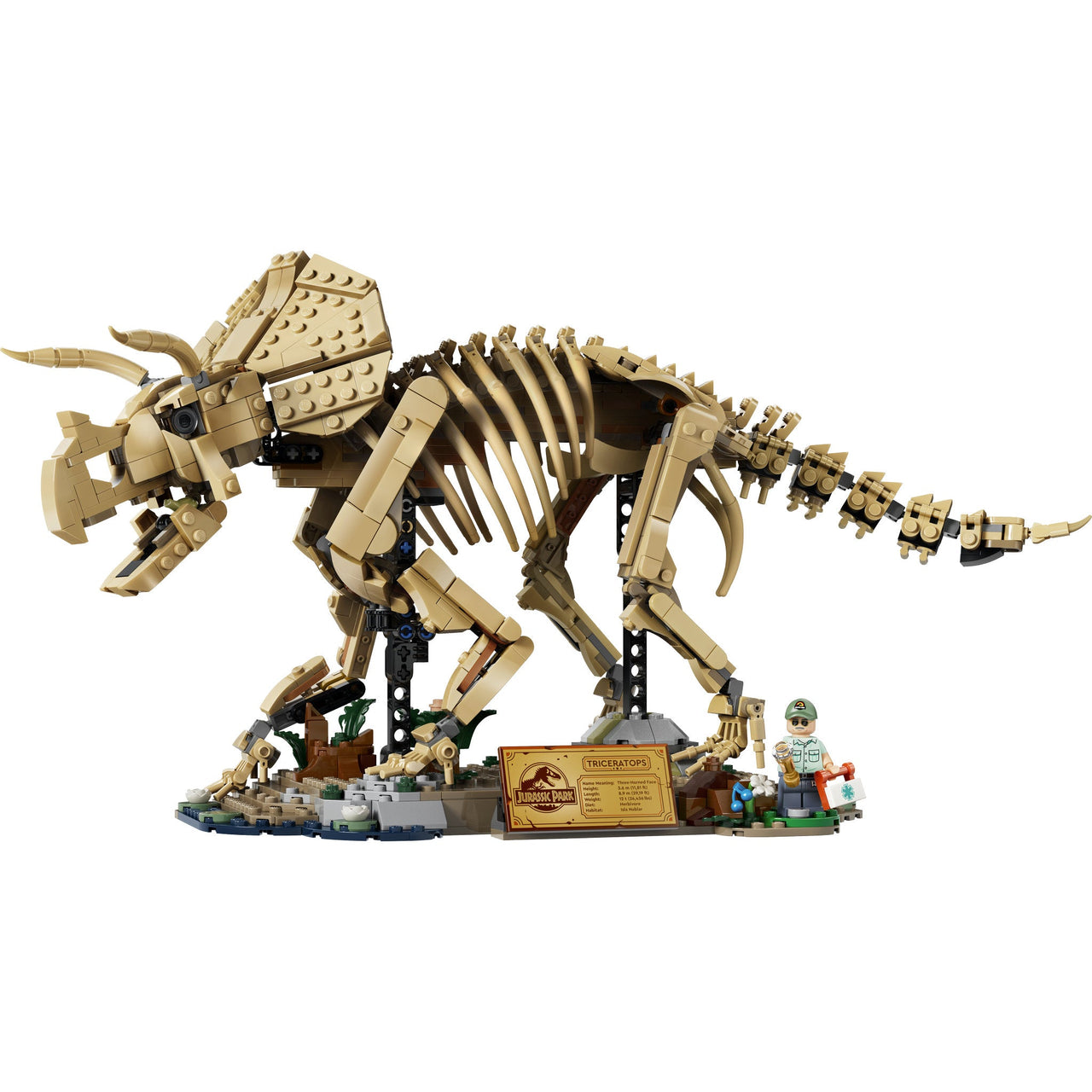 LEGO 77985 Jurassic World Dinosaur Fossils: Triceratops