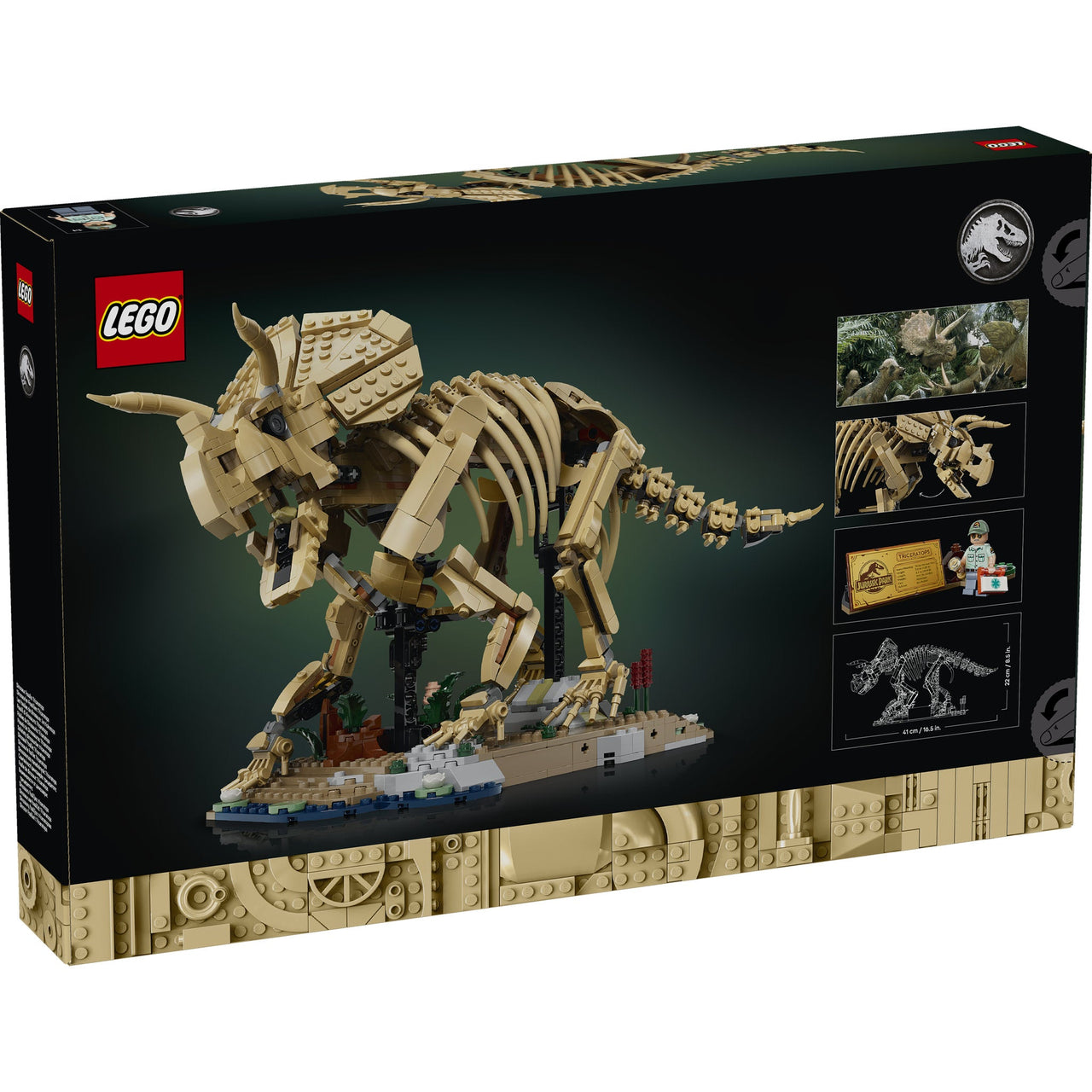 LEGO 77985 Jurassic World Dinosaur Fossils: Triceratops