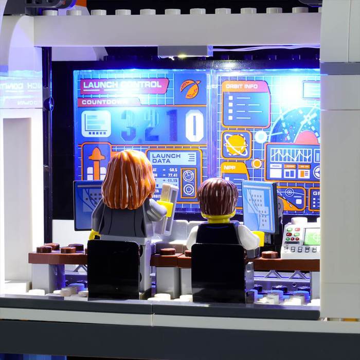 Lego Deep Space Rocket and Launch Control 60228 Light Kit