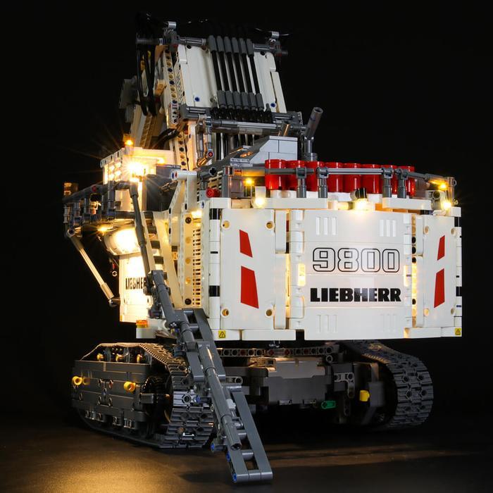 Lego Liebherr R 9800 Excavator 42100 Light Kit