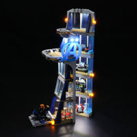 Lego Avengers Tower Battle 76166 Light Kit