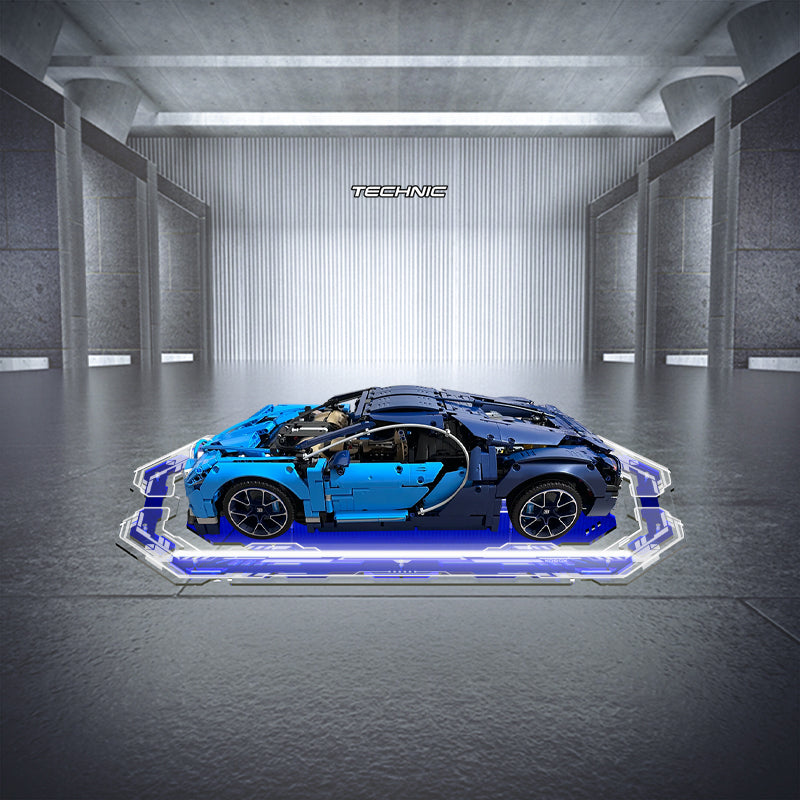 LEGO Technic Universal Racing Car Hovering Light Base (Blue Edition)