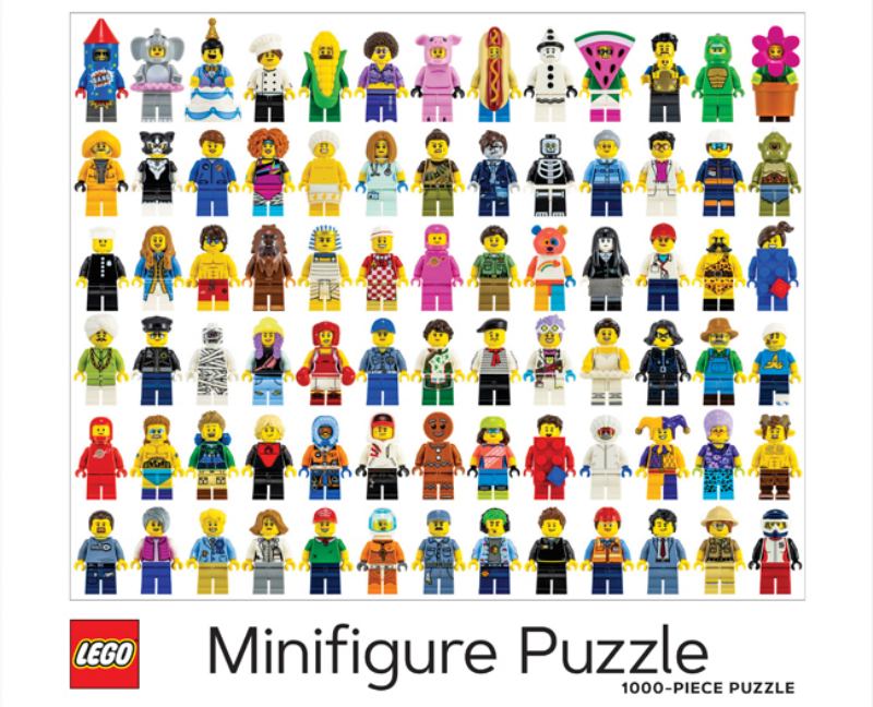 🧩 LEGO® Minifigure Puzzle – 1000-Piece Jigsaw Puzzle