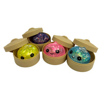 Mini Glitter Sugar Dumpling Squishy Toy | Kawaii Sensory Fidget Toy from AUTHENTIC VOODLE (1 Pc)