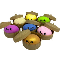 Mystery Squishy Dumpling Toy | Rare Golden Bao Bun Fidget from AUTHENTIC VOODLE