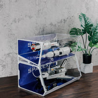 Lego NASA Apollo Saturn V 21309 92176 10266 Metal Build Display Case