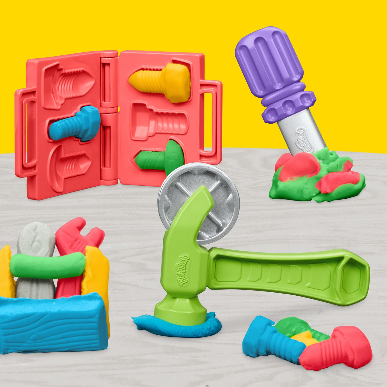 Play-Doh Stamp & Saw Tool Bench