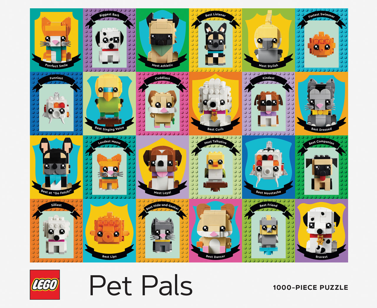 🐾 LEGO® Pet Pals 1000-Piece Jigsaw Puzzle