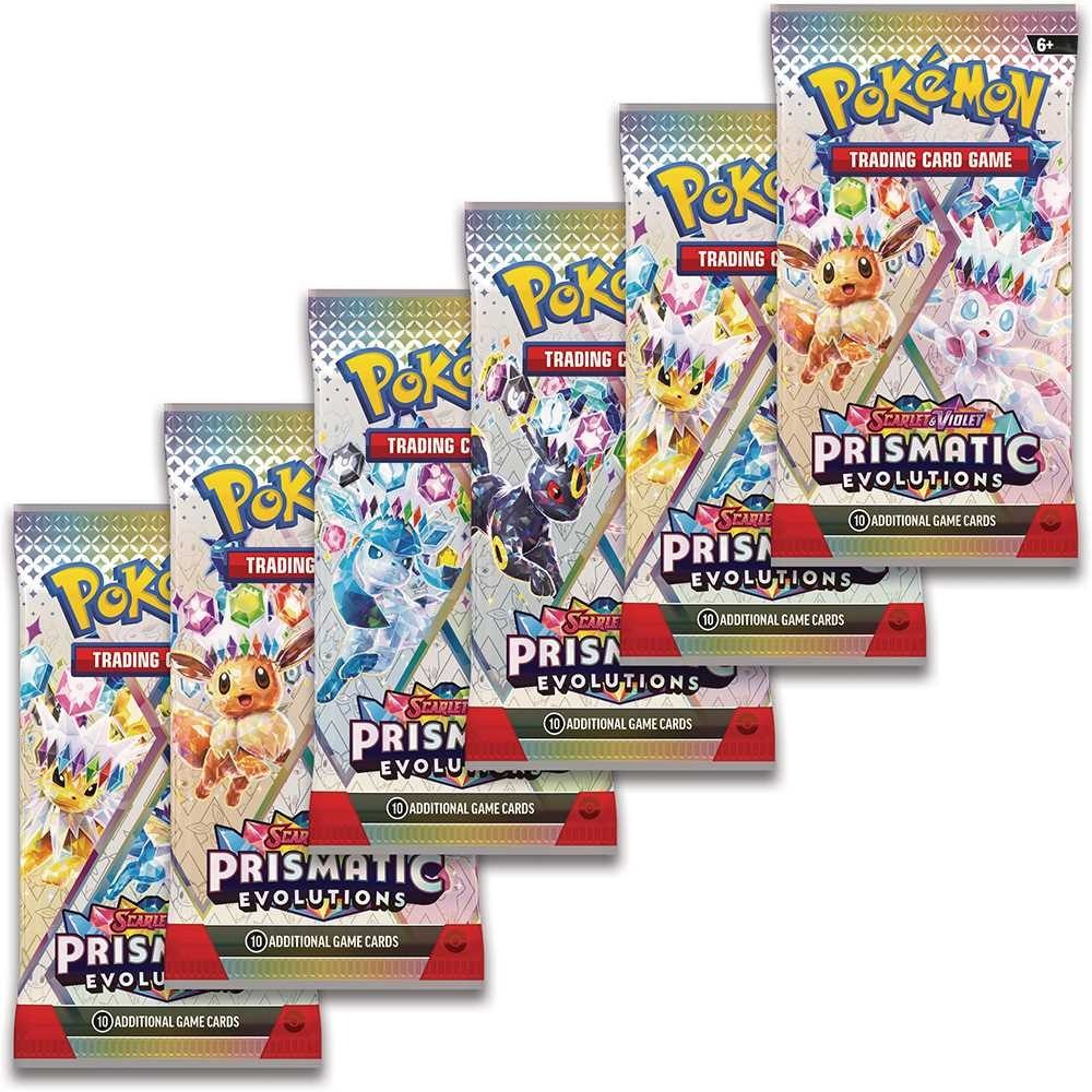 Pokemon TCG SV8.5 Prismatic Evolutions Elite Trainer Box booster pack