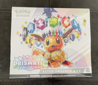 Pokemon TCG SV8.5 Prismatic Evolutions Elite Trainer Box full
