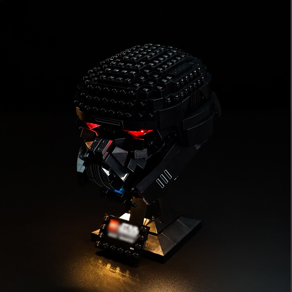 Lego Dark Trooper Helmet 75343 Light Kit