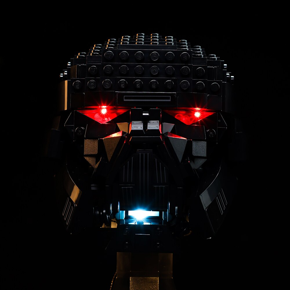Lego Dark Trooper Helmet 75343 Light Kit