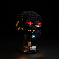 Lego Dark Trooper Helmet 75343 Light Kit