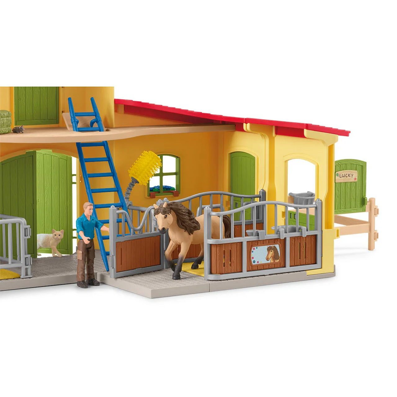 Schleich Pony Box With Iceland Pony Stallion