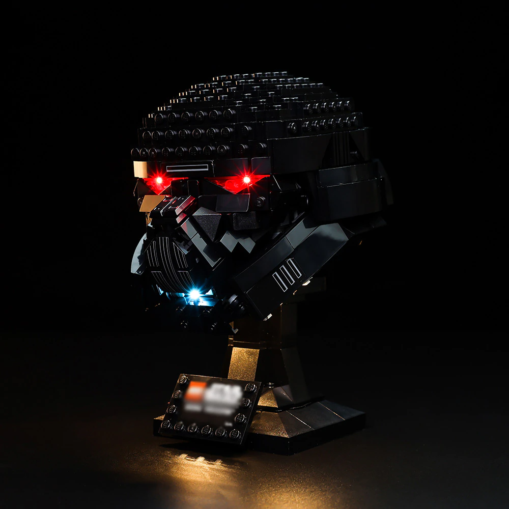 Lego Dark Trooper Helmet 75343 Light Kit