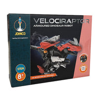 Johnco - Velociraptor - Armoured Dinosaur Robot - Small