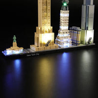 Lego New York City 21028 Light Kit