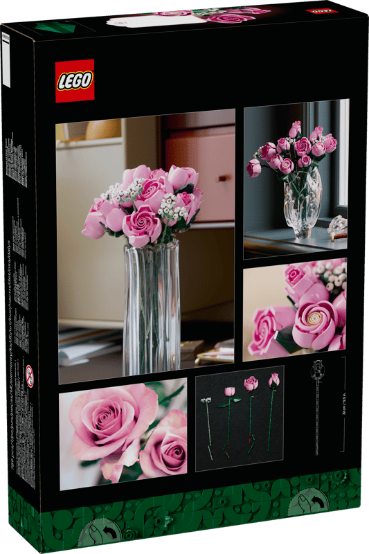 LEGO 10374 Botanicals Bouquet Of Pink Roses