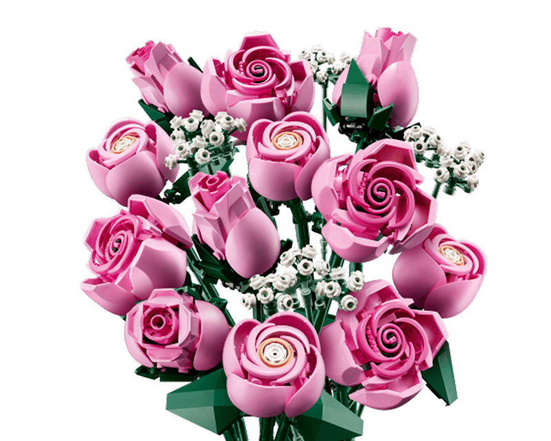 LEGO 10374 Botanicals Bouquet Of Pink Roses