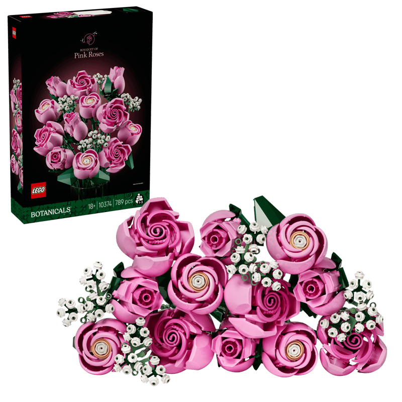 LEGO 10374 Botanicals Bouquet Of Pink Roses