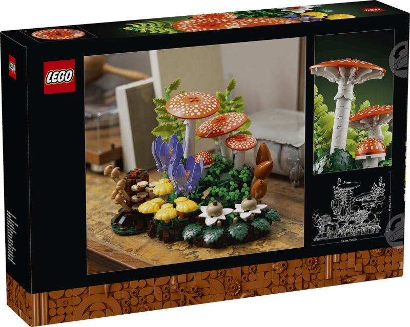 LEGO 11505 Botanicals Woodland Mushrooms