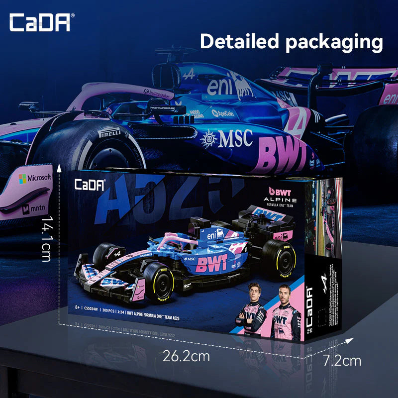CaDA 1:24 Alpine F1 A525