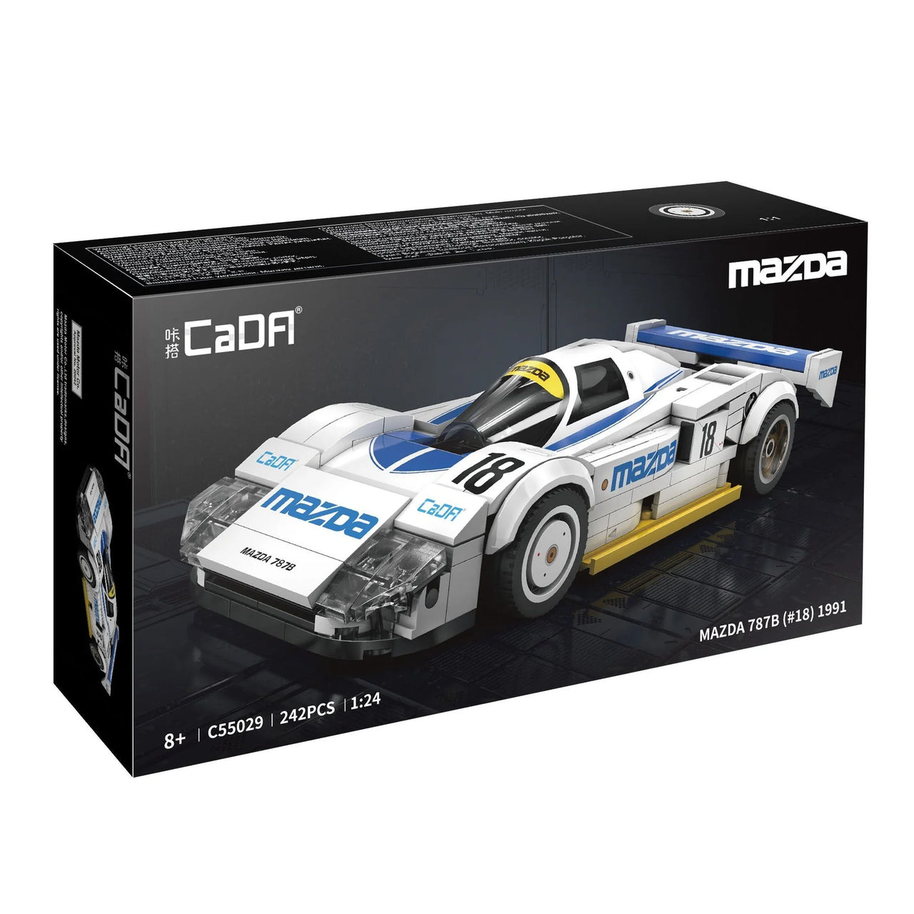 CaDA 1:24 Brick Mazda 787b 1991 Car