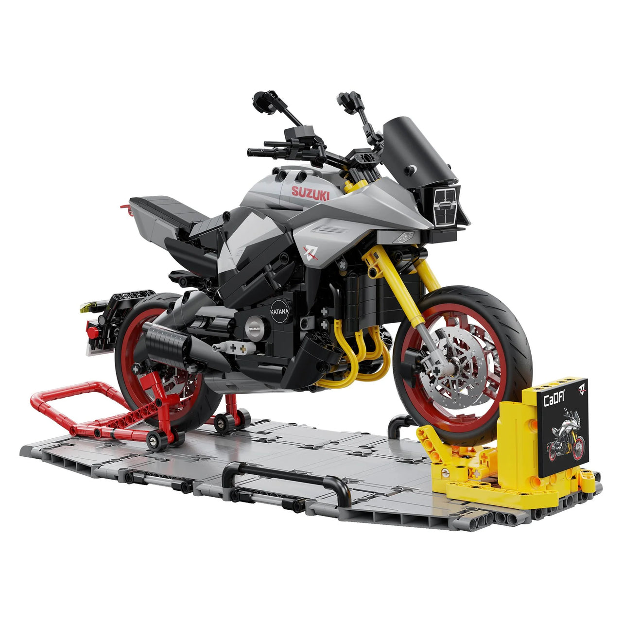 CaDA 1:6 Suzuki Katana 2022 Brick Motorbike