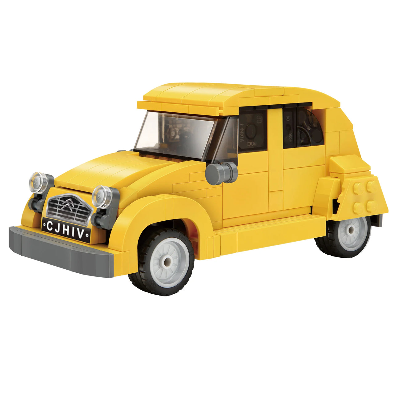 CaDA 1:24 Citroen 2CV Retro Car | 298-Piece Model