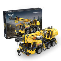 CaDA Mobile Crane Building Set | Construction Toy for Kids