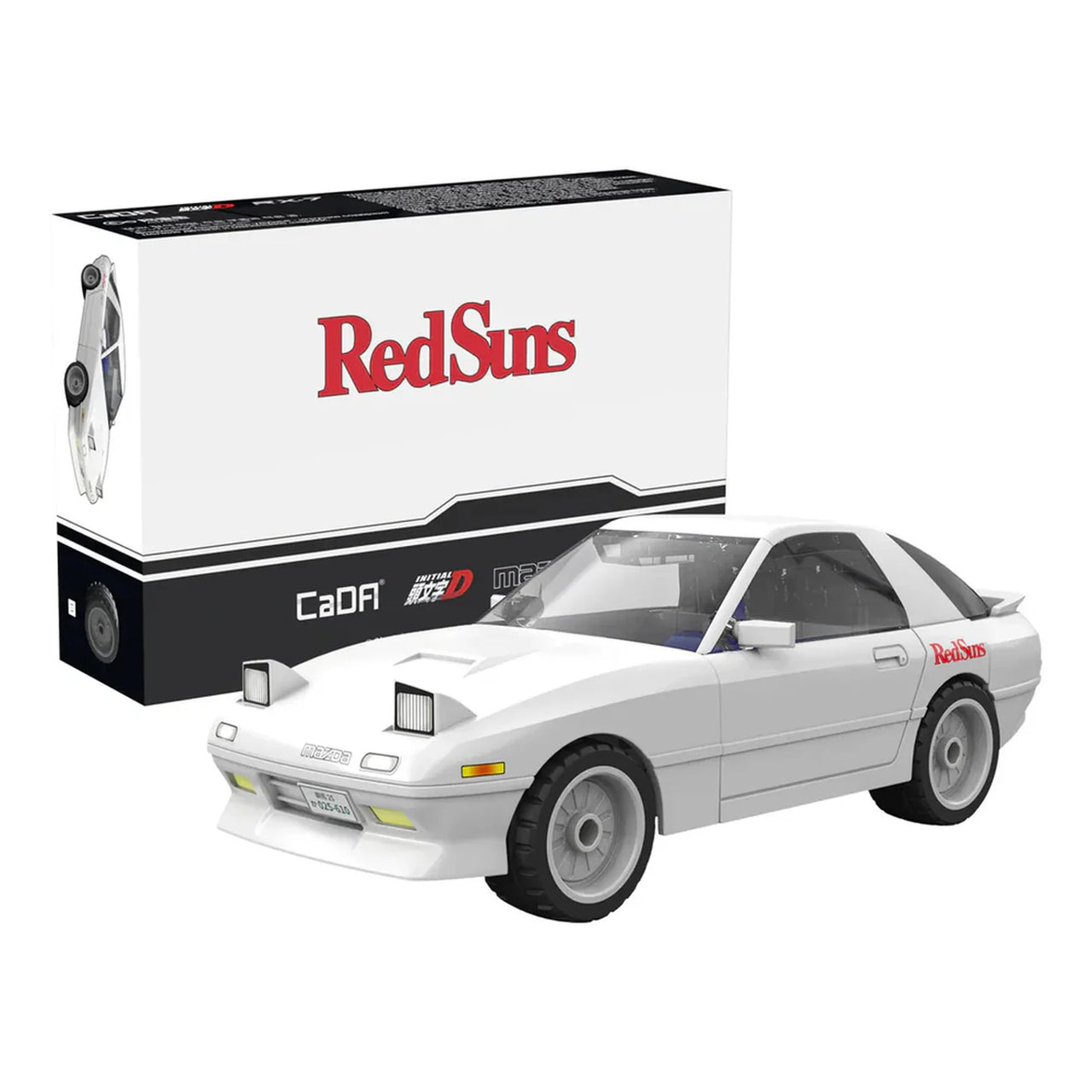 CaDA 1:24 Initial D Mazda RX-7 FC3S | 66 Pieces