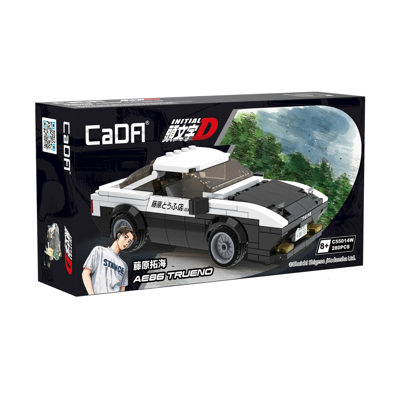 CaDA 1:24 Initial-D Toyota AE86 Car