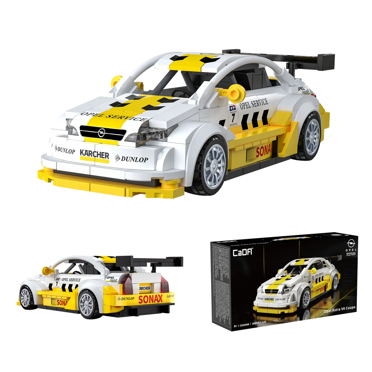 CaDA 1:24 Astra V8 Coupe Car
