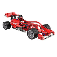 CaDA Pull-Back Formula Racing Car | 144-Piece Building Set